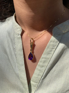 Amethyst Charm