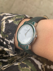 Vintage Tiffany M611 Green Watch