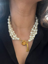 Load image into Gallery viewer, Vintage Sonia Rykiel Pearl Necklace