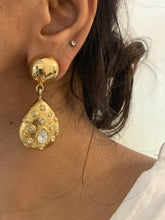 Load image into Gallery viewer, Vintage Diamond Drop Earrings