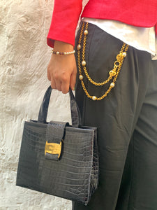 Vintage Chanel Pearl Belt