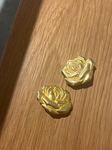 Vintage Kenzo Chunky Flower Earrings