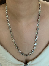 Load image into Gallery viewer, Vintage Givenchy G Silver Necklace