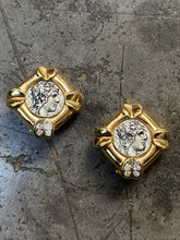 Load image into Gallery viewer, Vintage Nina Ricci Portrait Earrings