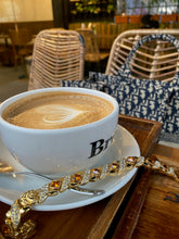 Load image into Gallery viewer, Vintage Versace Medusa Gemstone Bracelet