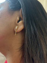 Load image into Gallery viewer, Mini Cameo Earrings