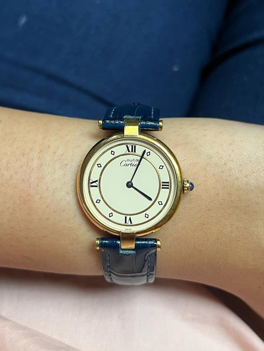 Vintage Must De Cartier Vendôme Watch