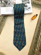 Load image into Gallery viewer, Vintage Christian Dior Blue Tie