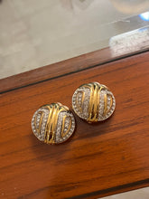 Load image into Gallery viewer, Vintage Nina Ricci Diamond Bug Earrings