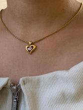 Load image into Gallery viewer, Vintage Nina Ricci NR Heart Necklace
