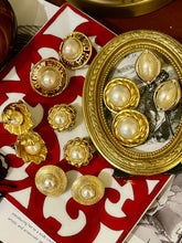 Load image into Gallery viewer, Vintage Sonia Rykiel Pearl Earrings