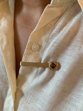 Load image into Gallery viewer, Vintage Tiger’s Eye Tie Pin