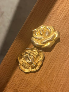 Vintage Kenzo Chunky Flower Earrings