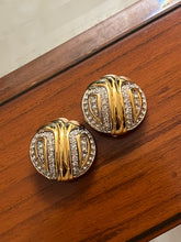 Load image into Gallery viewer, Vintage Nina Ricci Diamond Bug Earrings