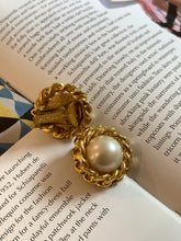 Load image into Gallery viewer, Vintage Christian Dior Twisted Pearl Stud Earrings