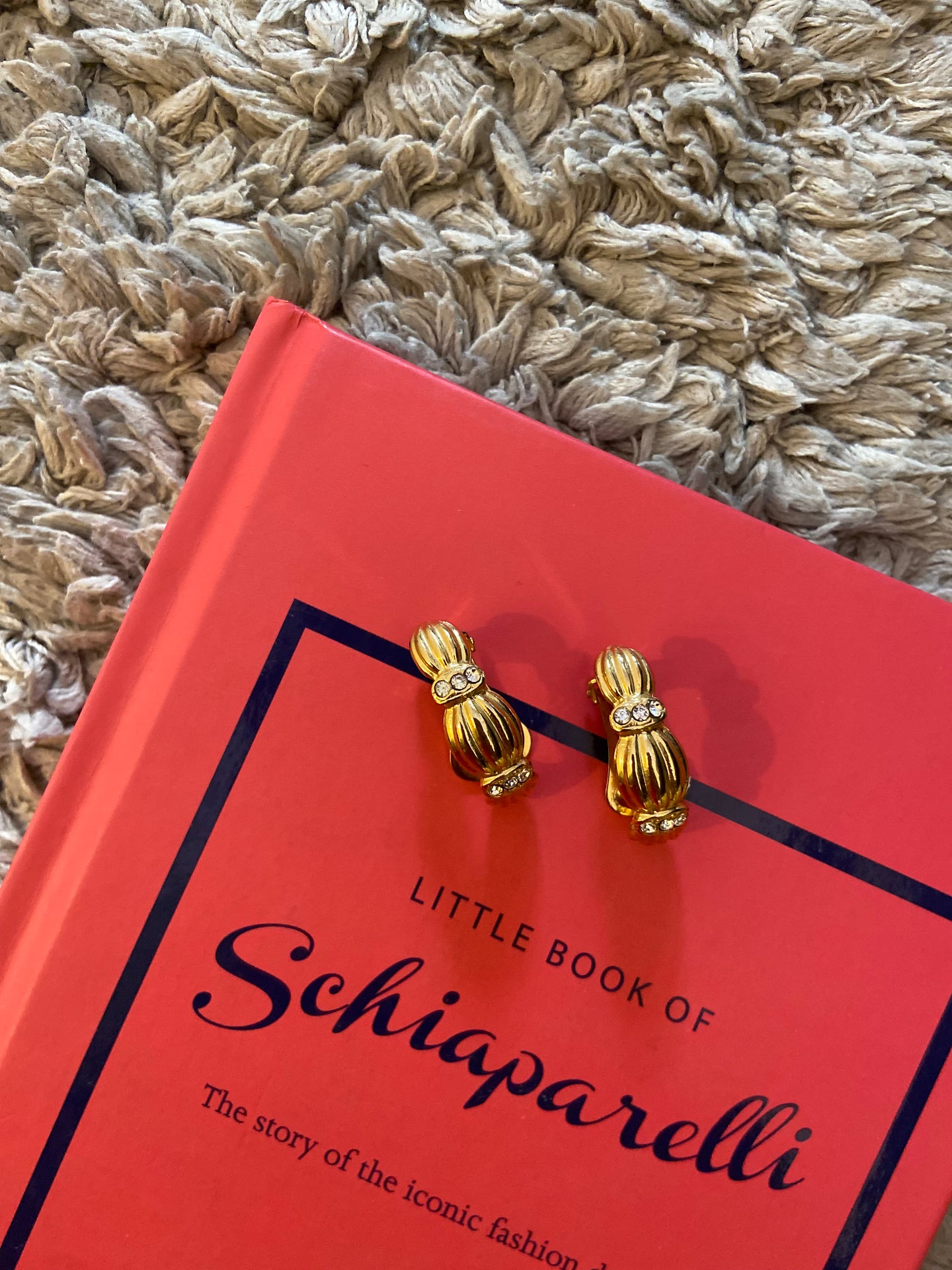 Vintage Braided Diamond Earrings