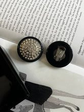 Load image into Gallery viewer, Vintage ‘Made In Italy’ Marked Diamond Earrings
