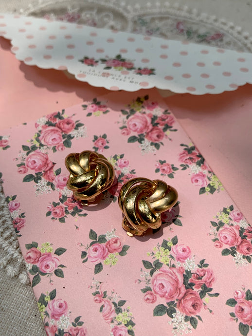Vintage Knot Earrings