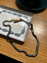 Load image into Gallery viewer, Vintage Serpent Lariat Necklace