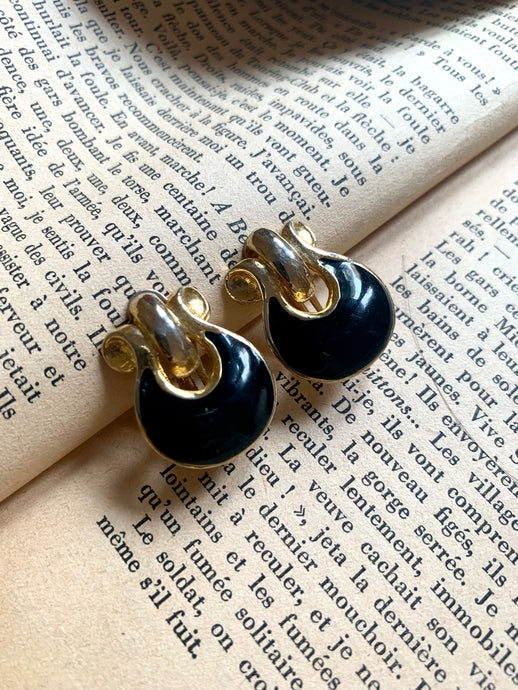 Vintage Black Studs