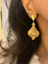 Load image into Gallery viewer, Vintage Gold Antique Art Deco Earrings