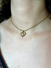 Load image into Gallery viewer, Vintage Nina Ricci NR Heart Necklace