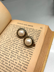 Vintage Pearl Earrings