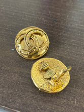 Load image into Gallery viewer, Vintage Chanel Chunky CC Earrings