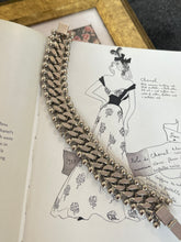 Load image into Gallery viewer, Vintage Silver Link Chunky Bracelet