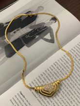 Load image into Gallery viewer, Vintage Diamond Pendant Necklace