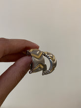 Load image into Gallery viewer, Vintage Mixed Metal Hoops