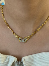 Load image into Gallery viewer, Vintage Givenchy G Logo Statement Necklace