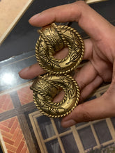 Load image into Gallery viewer, Vintage Anne Chez Hoops Earrings