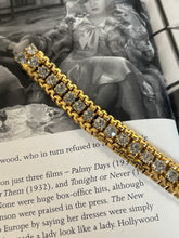 Load image into Gallery viewer, Vintage Diamond Link Bracelet