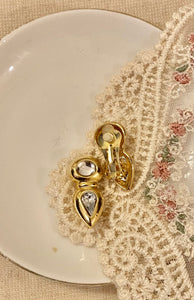 Vintage Dainty Diamond Earrings