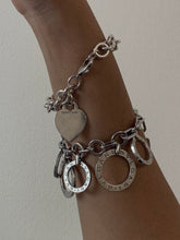 Load image into Gallery viewer, Vintage Bvlgari Chunky Ring Silver Bracelet