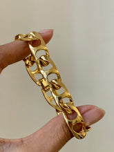 Load image into Gallery viewer, Vintage Italian Link Glossy Bracelet