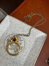 Load image into Gallery viewer, Vintage Magnifying Glass Necklace