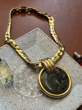 Load image into Gallery viewer, Vintage Marble Medallion Necklace