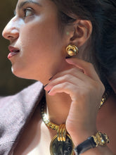 Load image into Gallery viewer, Vintage Givenchy Logo Earrings