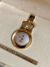 Load image into Gallery viewer, Vintage Mikimoto Watch Pearl Necklace