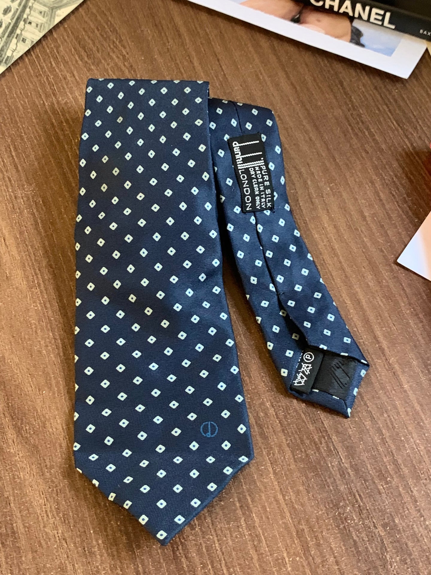 Vintage Dunhill London Tie