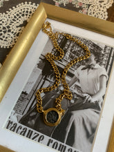 Load image into Gallery viewer, Vintage Fendi Logo Coin Necklace