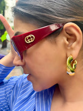 Load image into Gallery viewer, Vintage Gucci Signature Red Hue Sunglasses