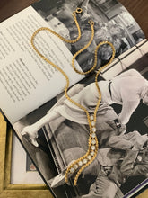 Load image into Gallery viewer, Vintage Diamond Drop Lariat Necklace