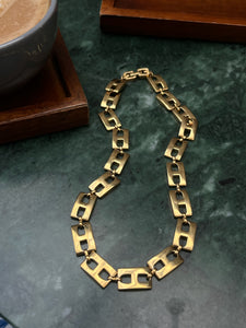 Vintage Givenchy Box Necklace