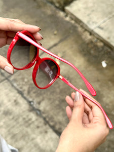 Vintage Red Sunglasses