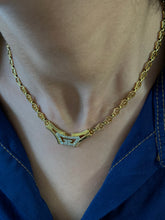 Load image into Gallery viewer, Vintage Givenchy G Logo Statement Necklace