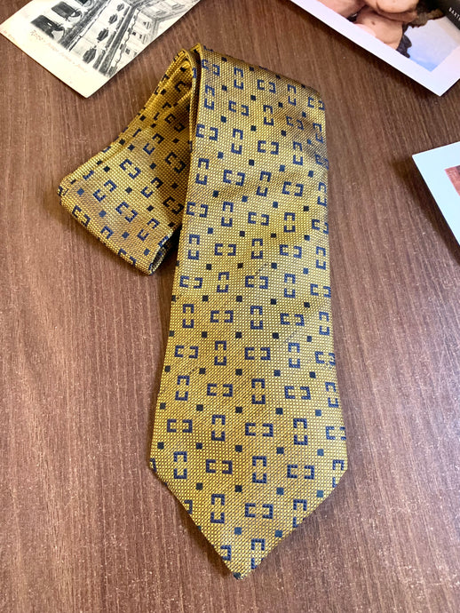 Vintage Celine Logo Tie