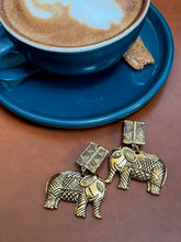 Load image into Gallery viewer, Vintage Kenzo Elephant Earrings